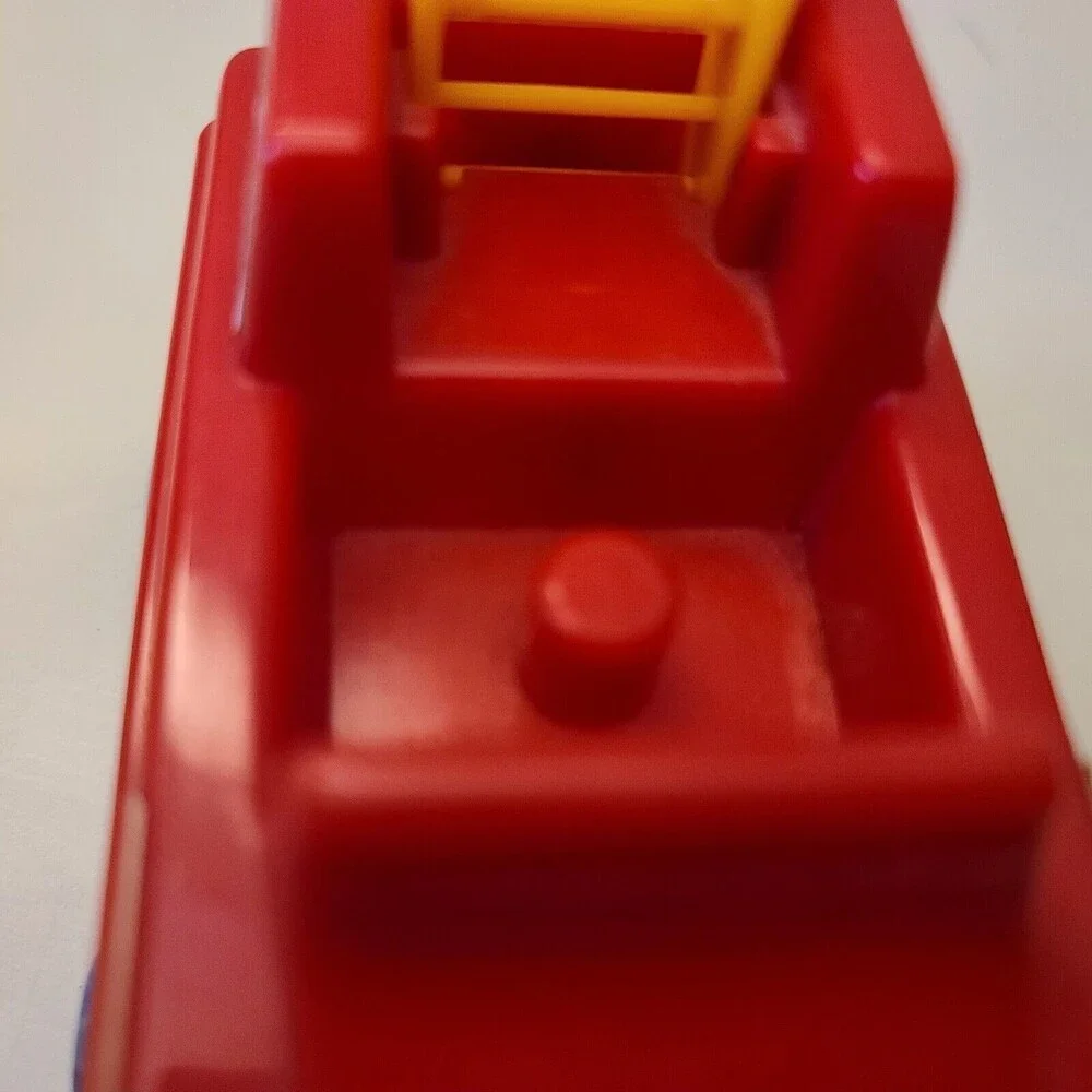 Vintage Fisher Price Little People Fire Truck